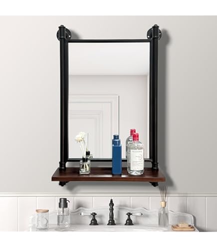 Amazon.com: 24/7 Shop at Home Marico Industrial Wall Mirrors